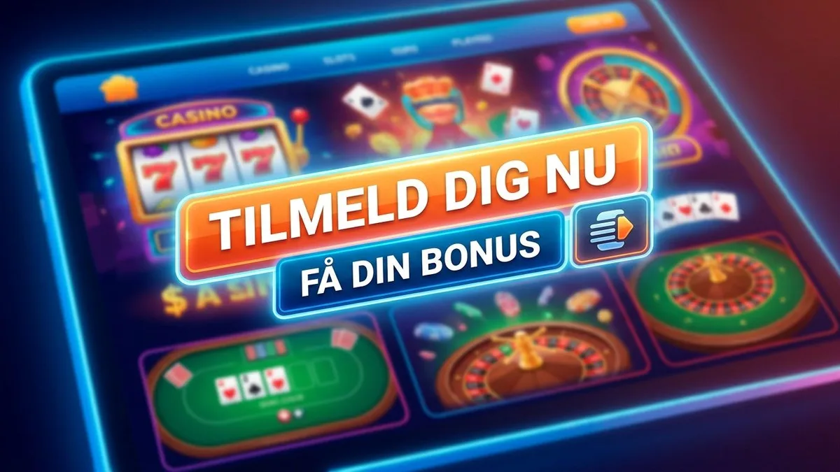 Tilmelding med bonus